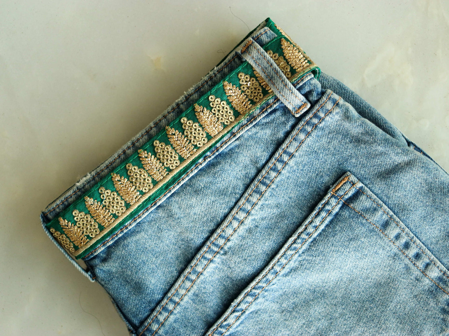 Green Gold Triangle Embroidered Trim,Indian Sequin Border,Black Sequin Lace,Bridal Trim,Fabric Trim,Saree Border,Christmas SupplyPrice/mtr