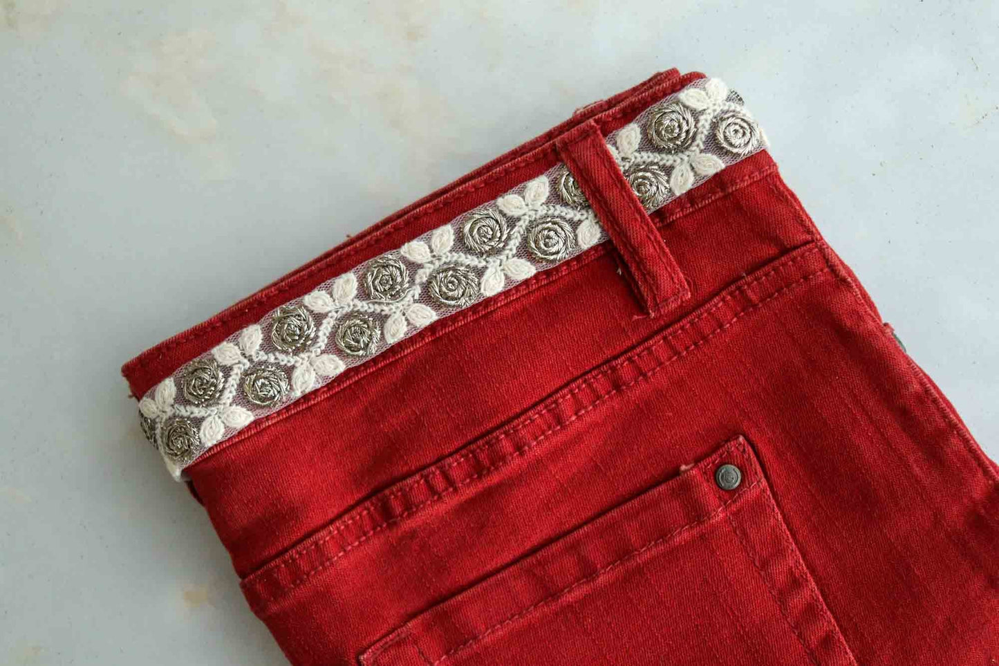 White Silver Floral Embroidered Trim,Indian Fabric Net Border,White Net Floral Lace,White Silver Saree Border,Price/mtr