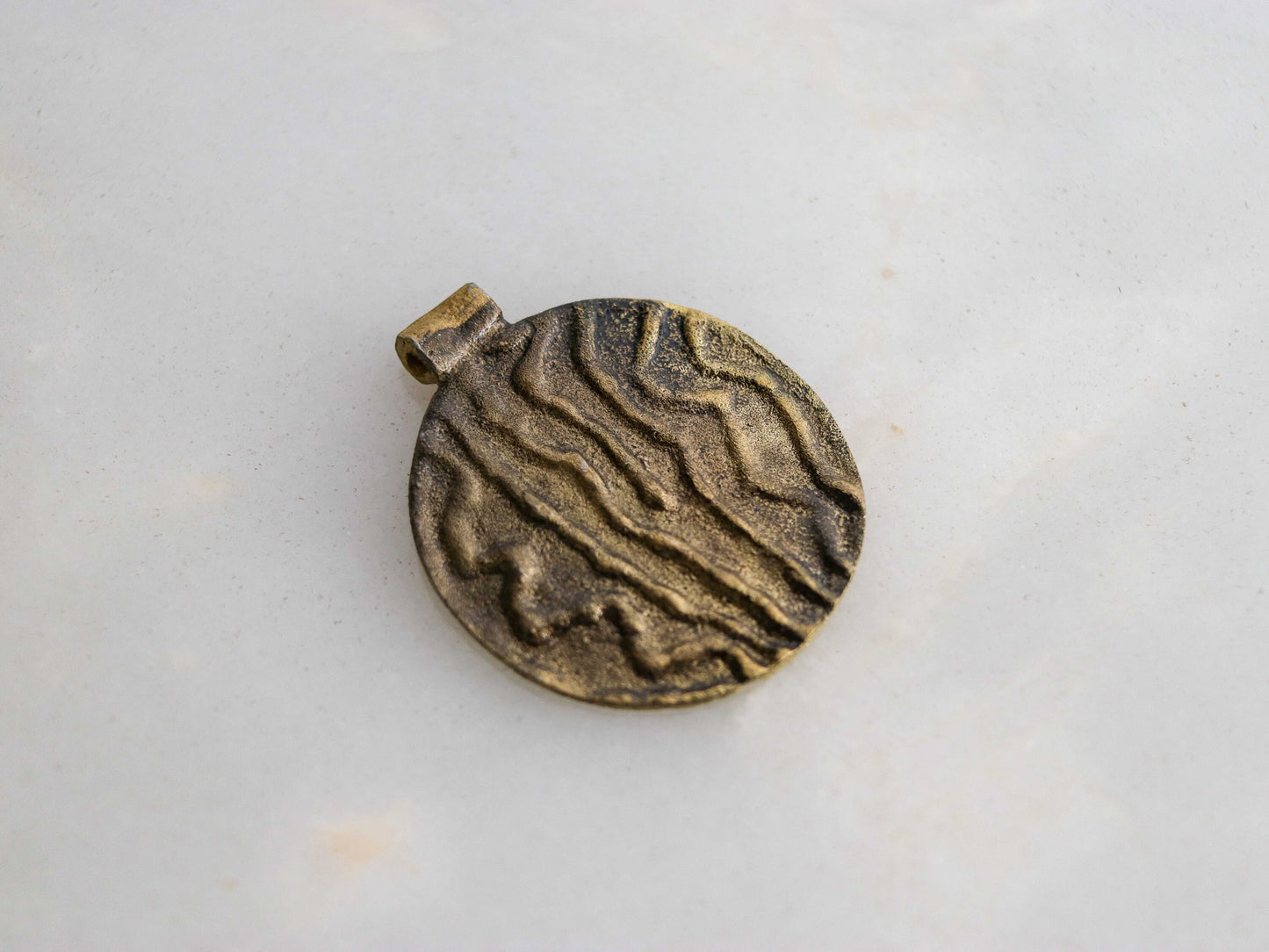 Old Gold Tribal Metal Charm,Boho Harappan Style Vintage Look Charm,Old Gold Pendan,Indian Jewellery Charm Pendant