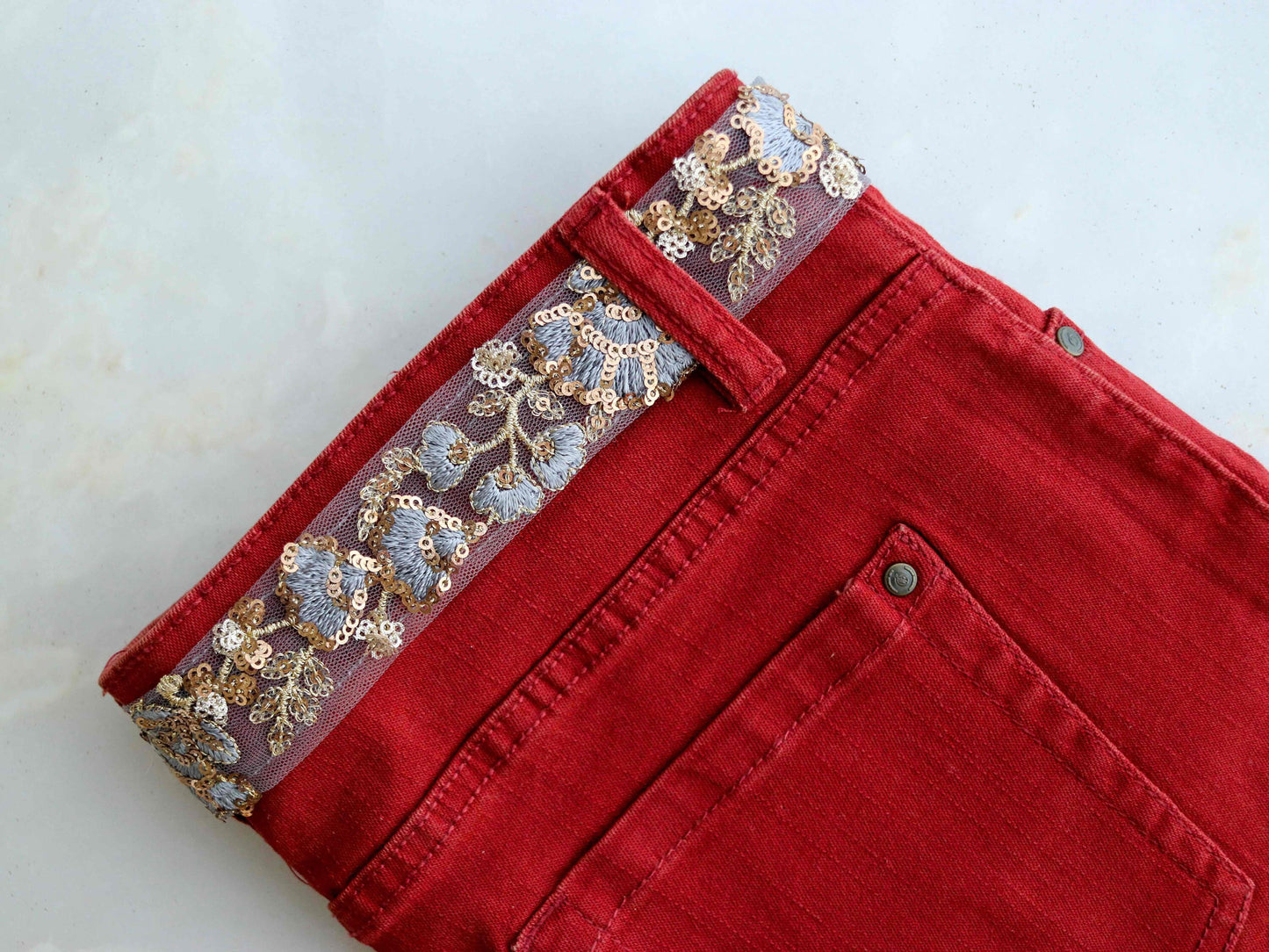 Grey Gold Floral Embroidered Trim,Grey Sequin Net Border,Grey on Grey Lace,Indian Trim,Grey Gold Saree Border,Price/mtr